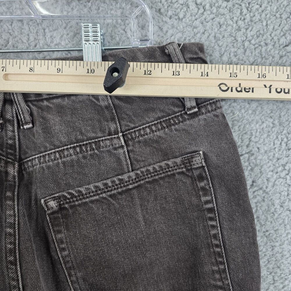 Good American Jeans Womens 4/27 Gray Good Curve Straight High Rise 27 Inseam - Picture 8 of 12